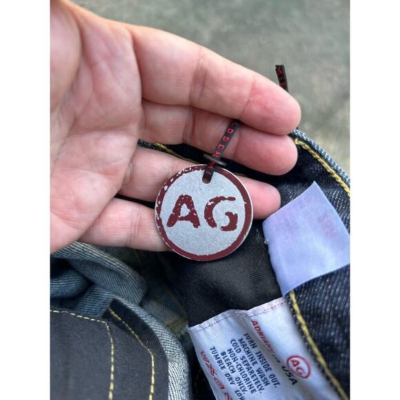 NWT Ag Adriano Goldschmied The Club Boot Cut Denim Jeans Blue Cotton Blend Sz 25 - Picture 8 of 11